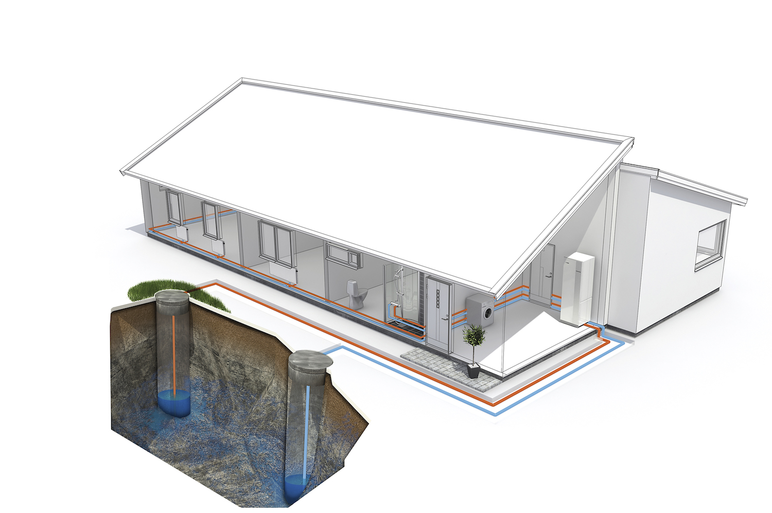 Геотермальный Тепловой Насос Вода Вода Купить Цена
